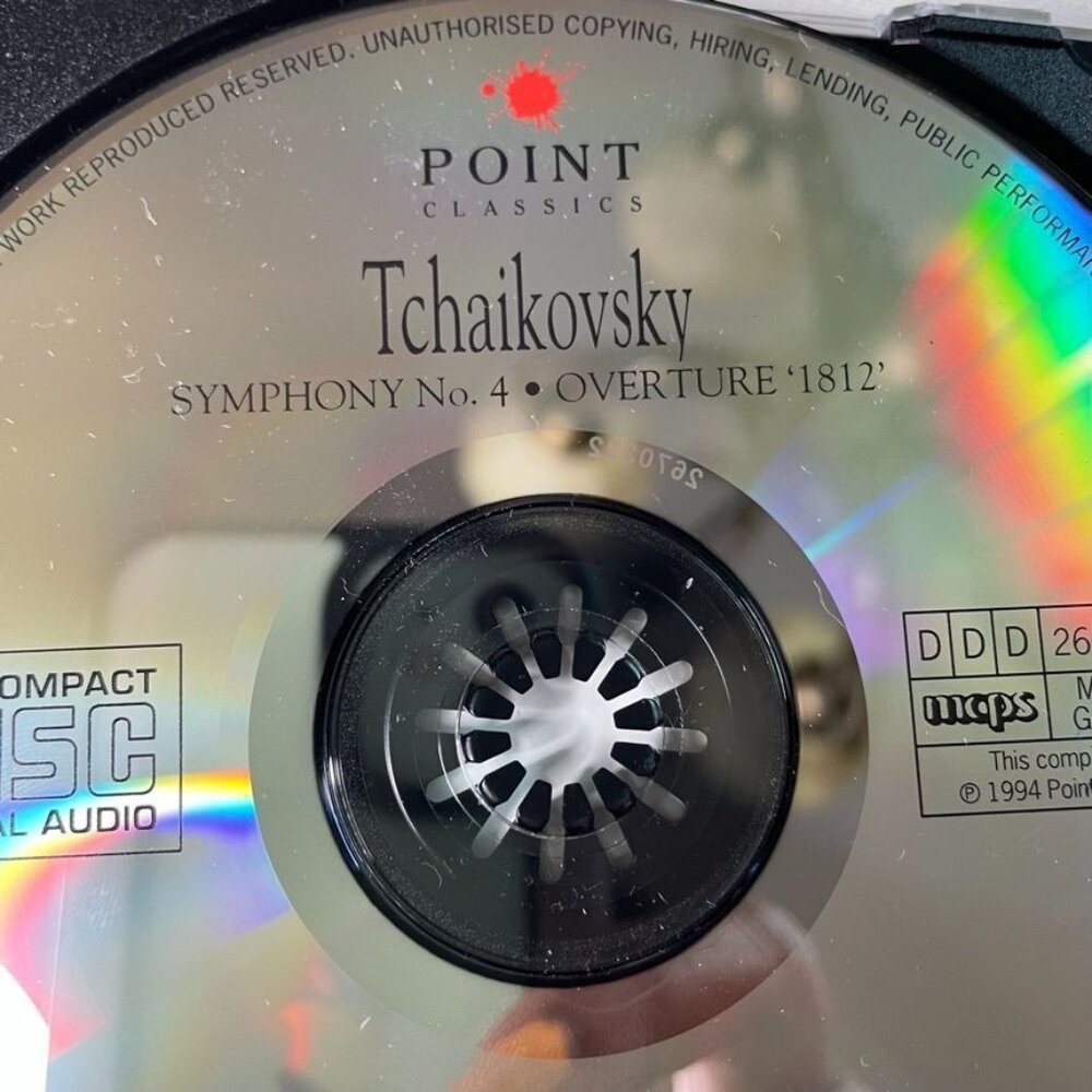 Vintage P I Tchaikovsky Classical Audo Music CD 1994 5 Tracks u
